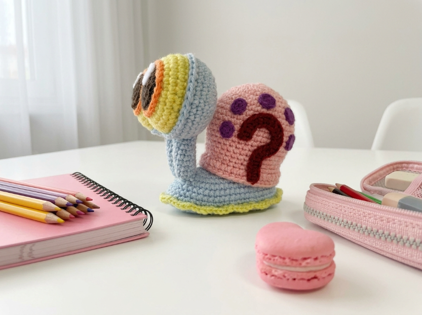 Cover image for Mystery Snail Amigurumi – A Whimsical Crochet Pattern