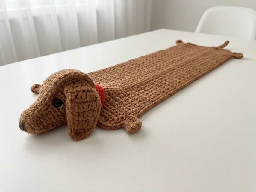 Cover image for "Long Dog" Dachshund Scarf – A Whimsical Crochet Project
