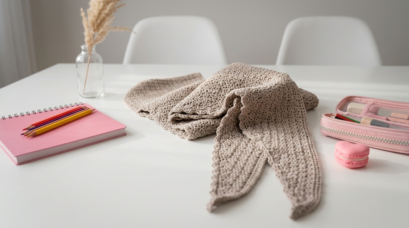 Cover image for Cozy Knit-Look Throw Blanket Pattern