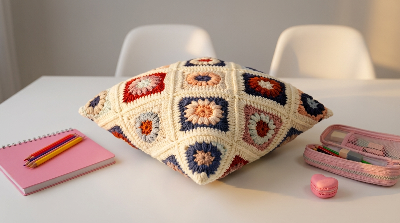 Cover image for Garden Granny Pillow
