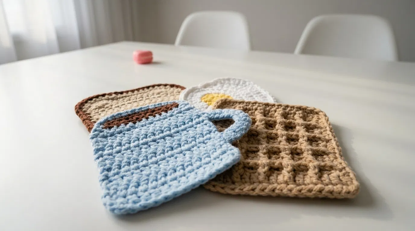 Cover image for Sunny Side Breakfast Hot Pads
