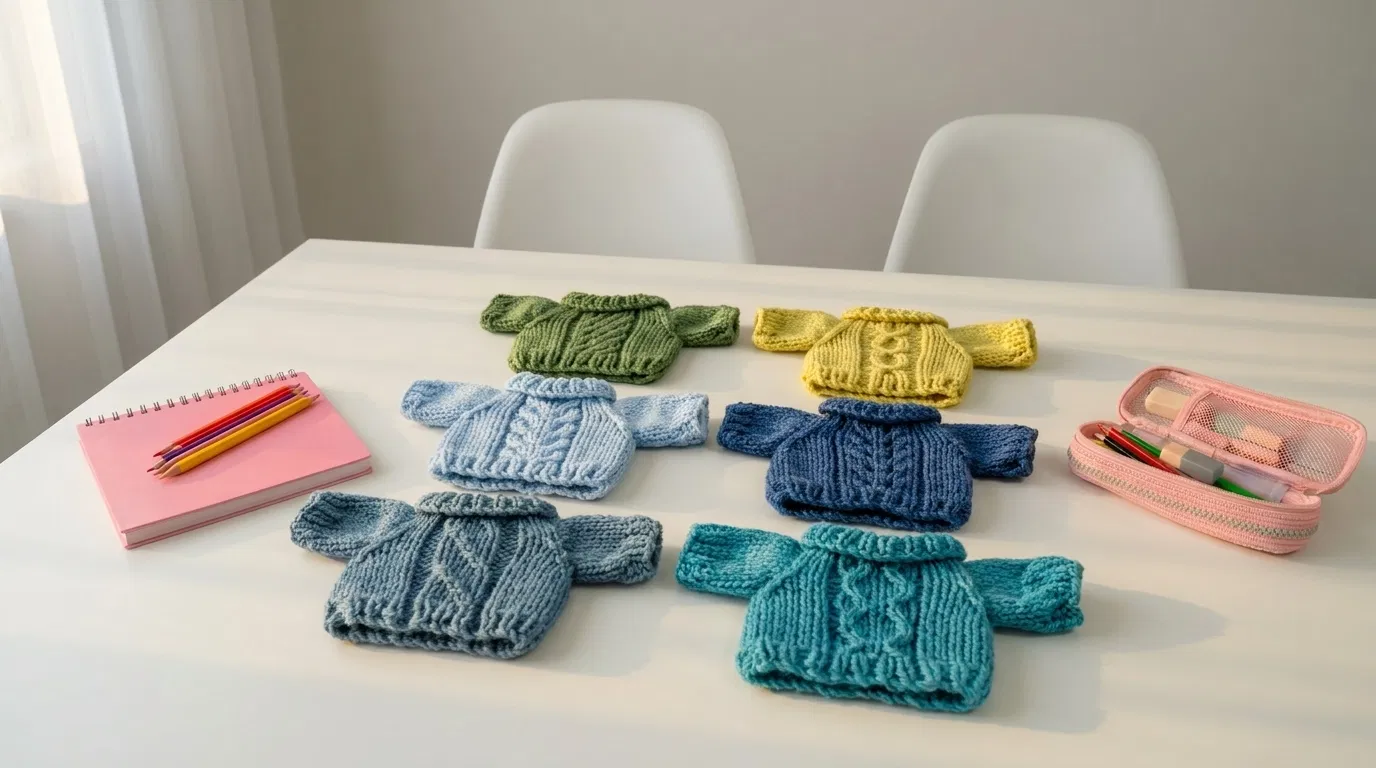 Cover image for Tiny Cable Sweaters